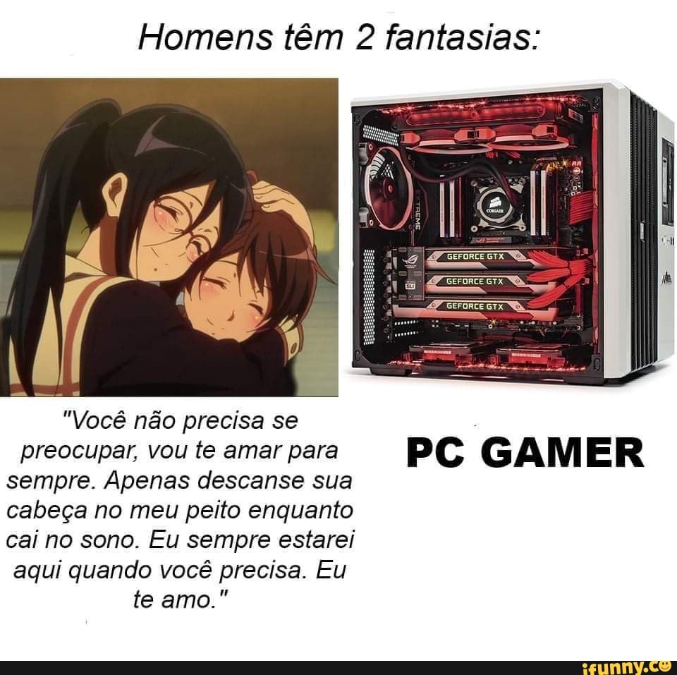 VEM PRA CAMA pra GANHAR PC GAMER!! [Memes de Animes] 