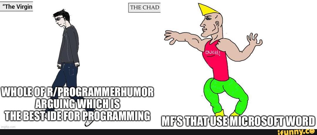 Chad in roblox : r/virginvschad