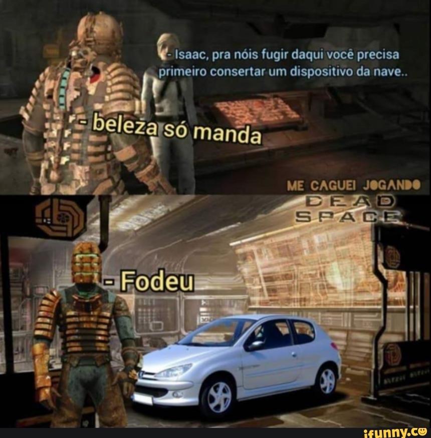 Você precisa fugir daqui!