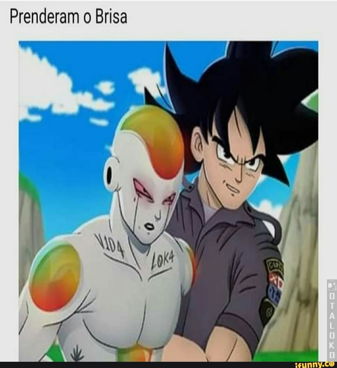 mel on X: Majin Brisa e Goku PM  / X