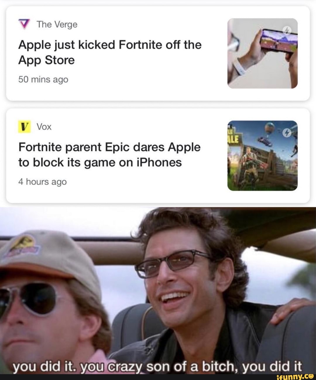 Apple just kicked Fortnite off the App Store - The Verge