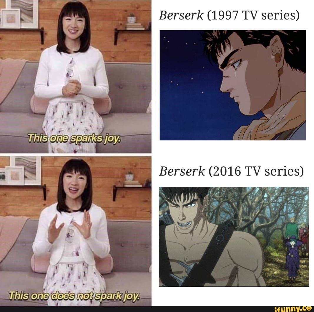 Berserk 1997 Berserk 2016 Berserk 2017 Berserk 2020 - iFunny Brazil