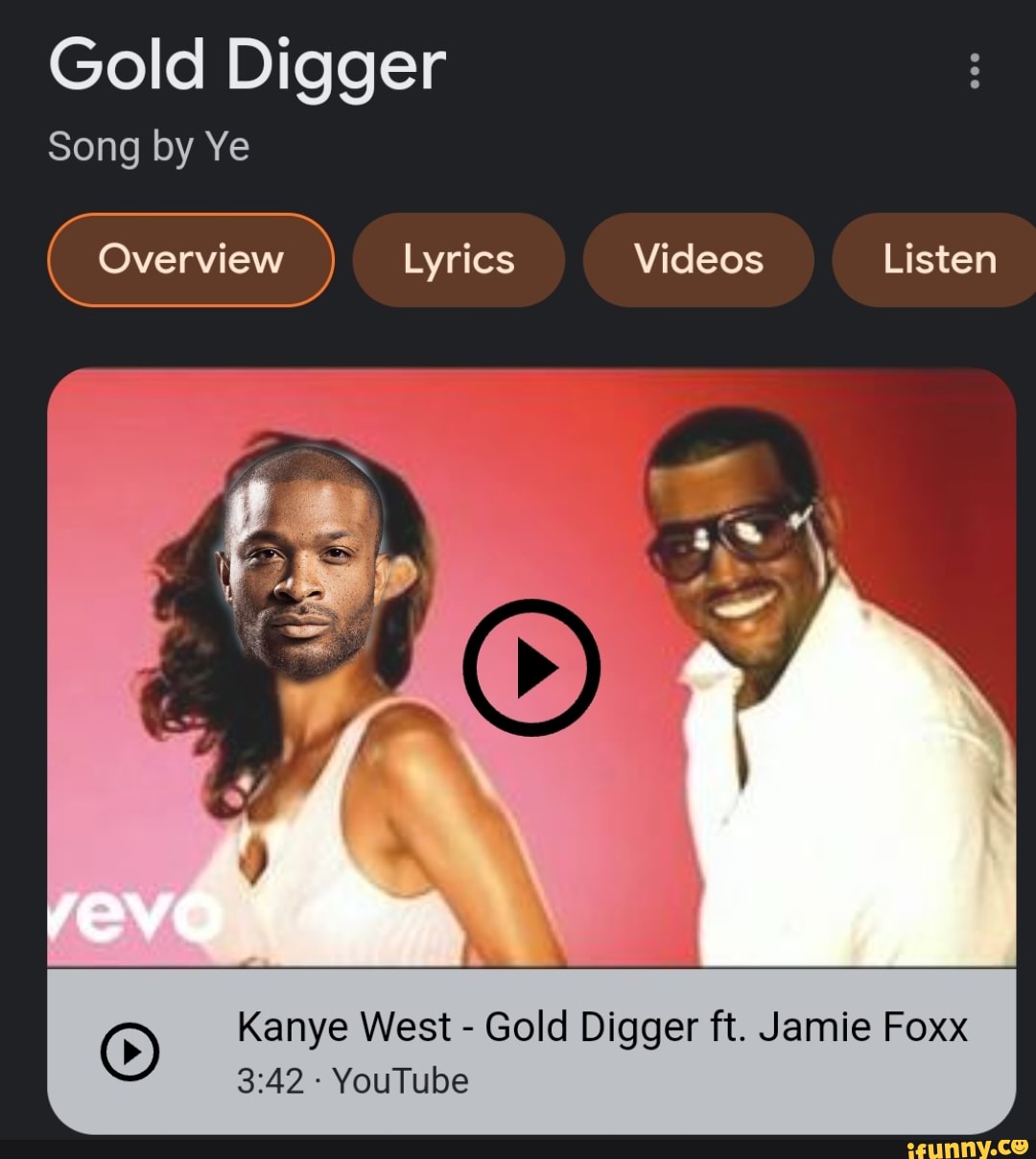Gold Digger Song by Kanye West feat. Jamie Foxx