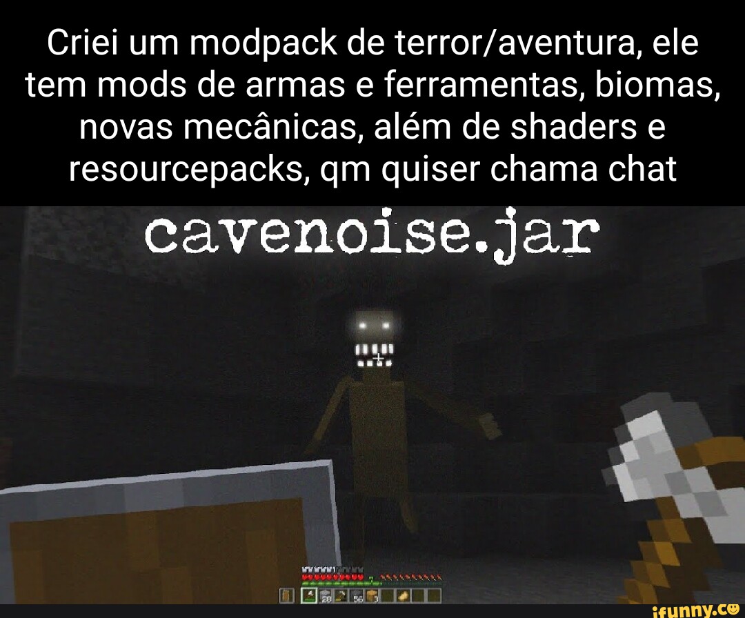 Eu Criei o Meu Minecraft de Terror! 