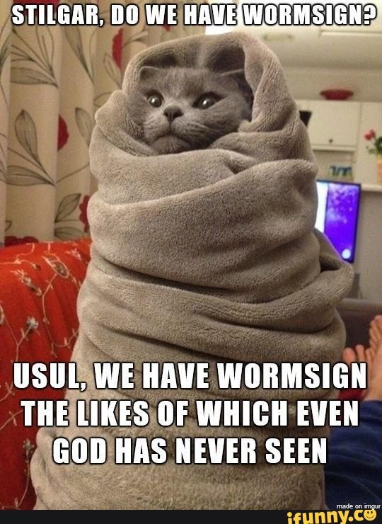 Dune memes - STILGAR, DG WE USUL, WE HAVE WORMSIGN THE LIKES OF WHICH ...
