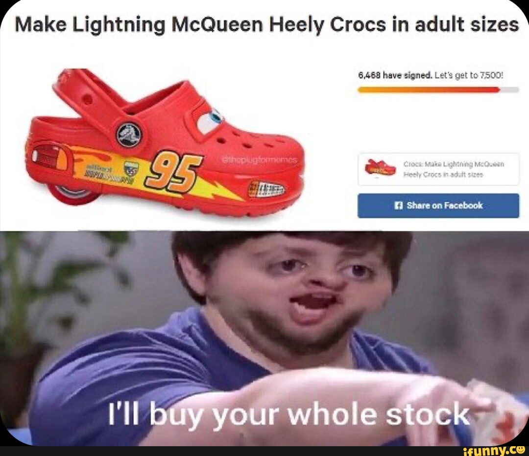 PHOTO, VIDEO: New Cars Lightning McQueen Adult Crocs Take the