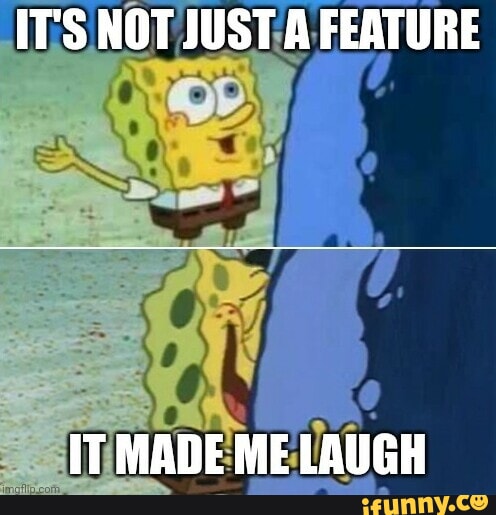 Spongebob laughing - Imgflip