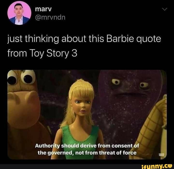Barbie Quote From Toy Story