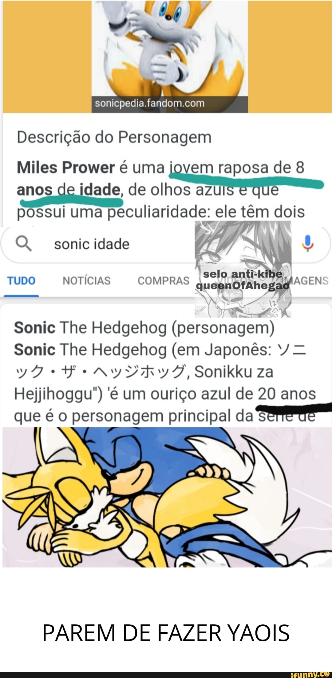 Qual tails é mais fofo?  Sonic Amino PT~BR© Amino