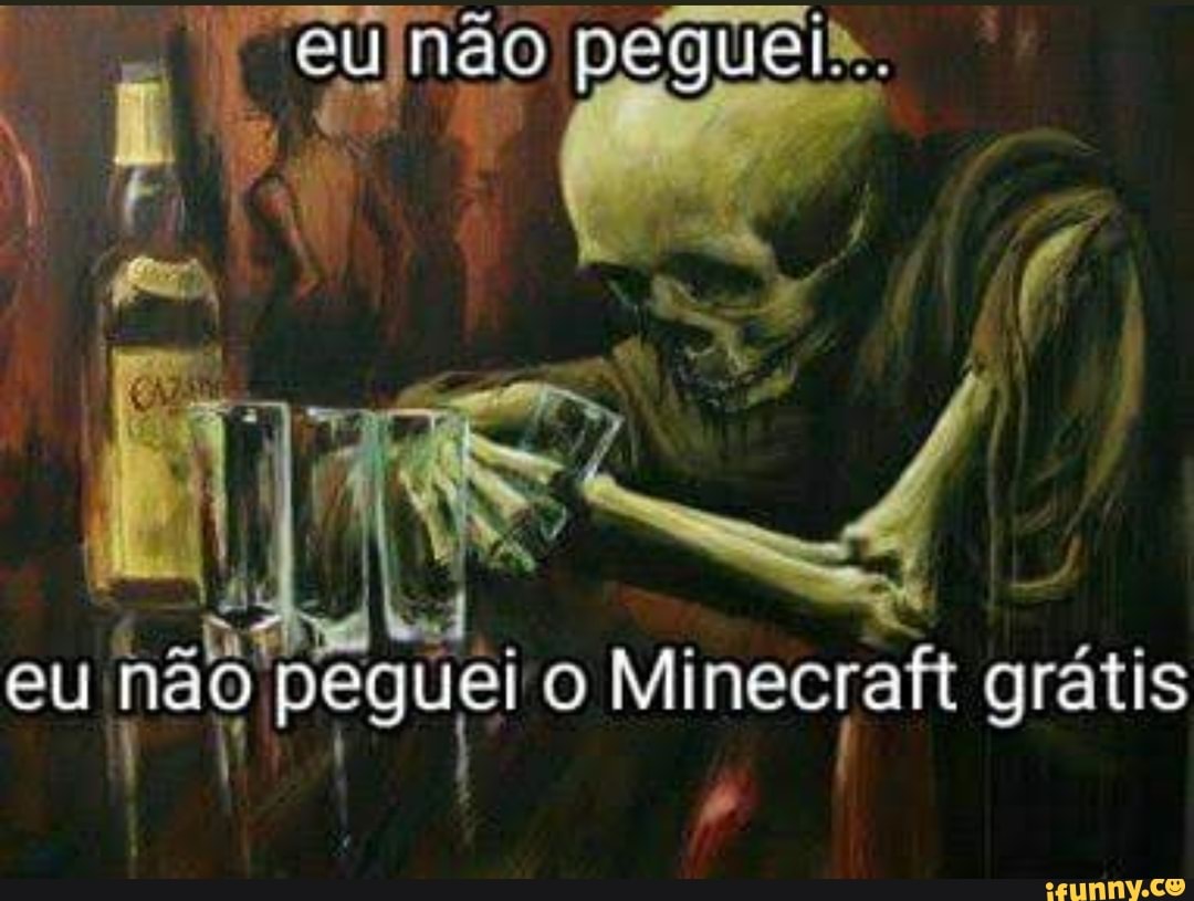 Eu que não peguei minecraft de graça na play store Pi - iFunny Brazil