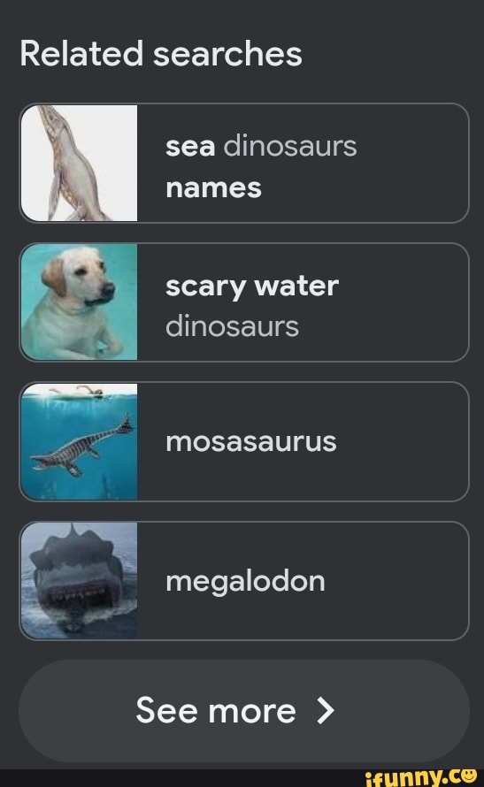 water dinosaurs names