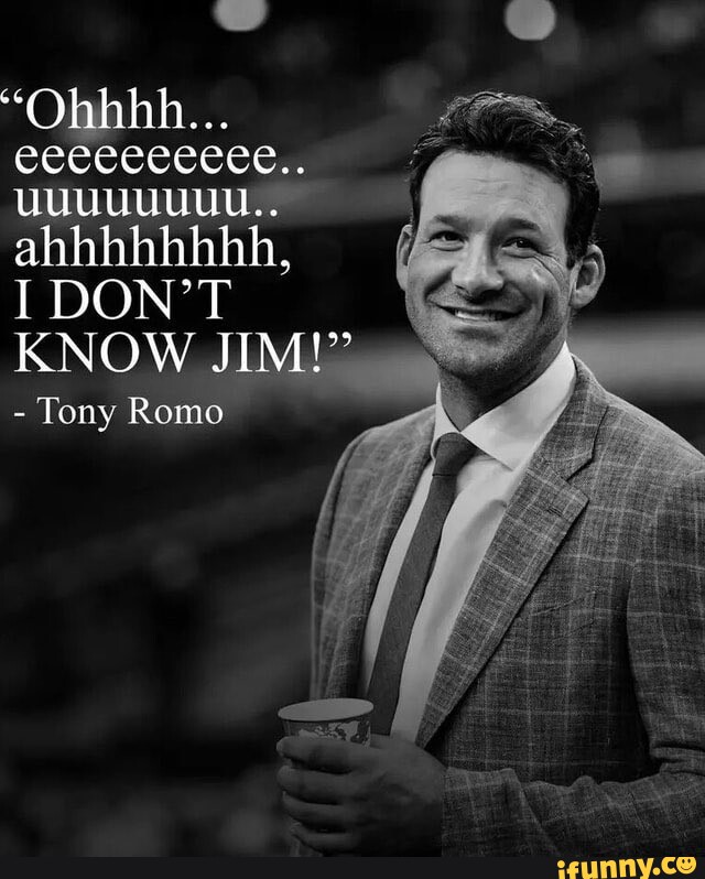 Tony Romo Meme