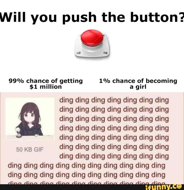 Will you press the button? - Funny