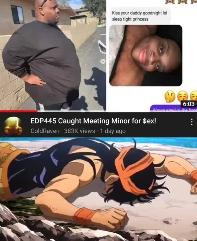 EDP445 when asked what sex with people over 18 is like - iFunny Brazil