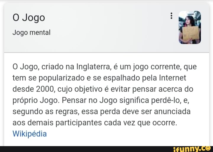 Seguindo as regras do jogo