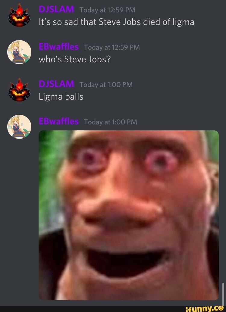 It's so sad that Steve Jobs Died of Ligma - Dub [PT-BR] 