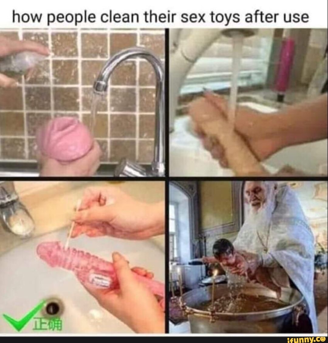 How %people clean their sex toys after use E - iFunny Brazil