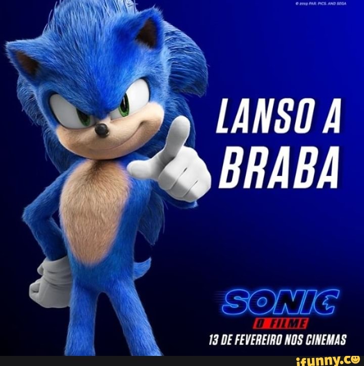 Sonic: O Filme - 13 de Fevereiro de 2020