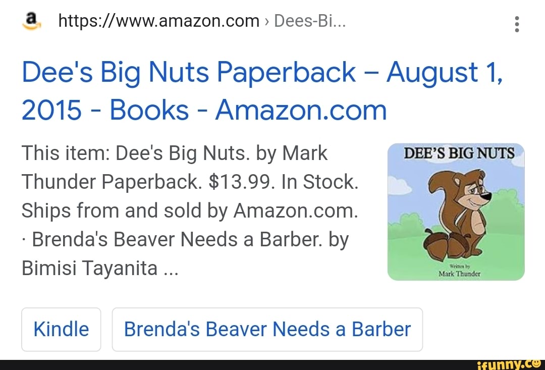 Dee's Big Nuts Amazon Vast Selection gbupresnenskij.ru