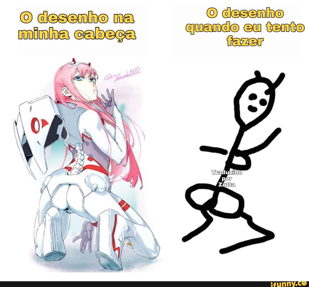 Dia 3 tentando aprender a desenhar. Criei um personagem Tentei umas poses  diferentes Deixe sua nota de 0-10 e alguma dica se puder - iFunny Brazil