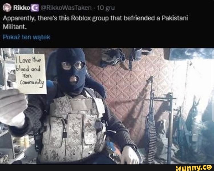 Roblox army groups in a nutshell : r/memes