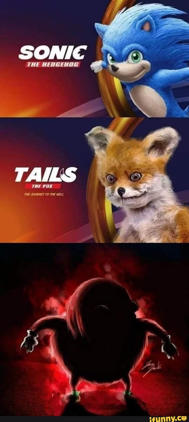 FILME DO SONIC FILME DO TAILS - iFunny Brazil