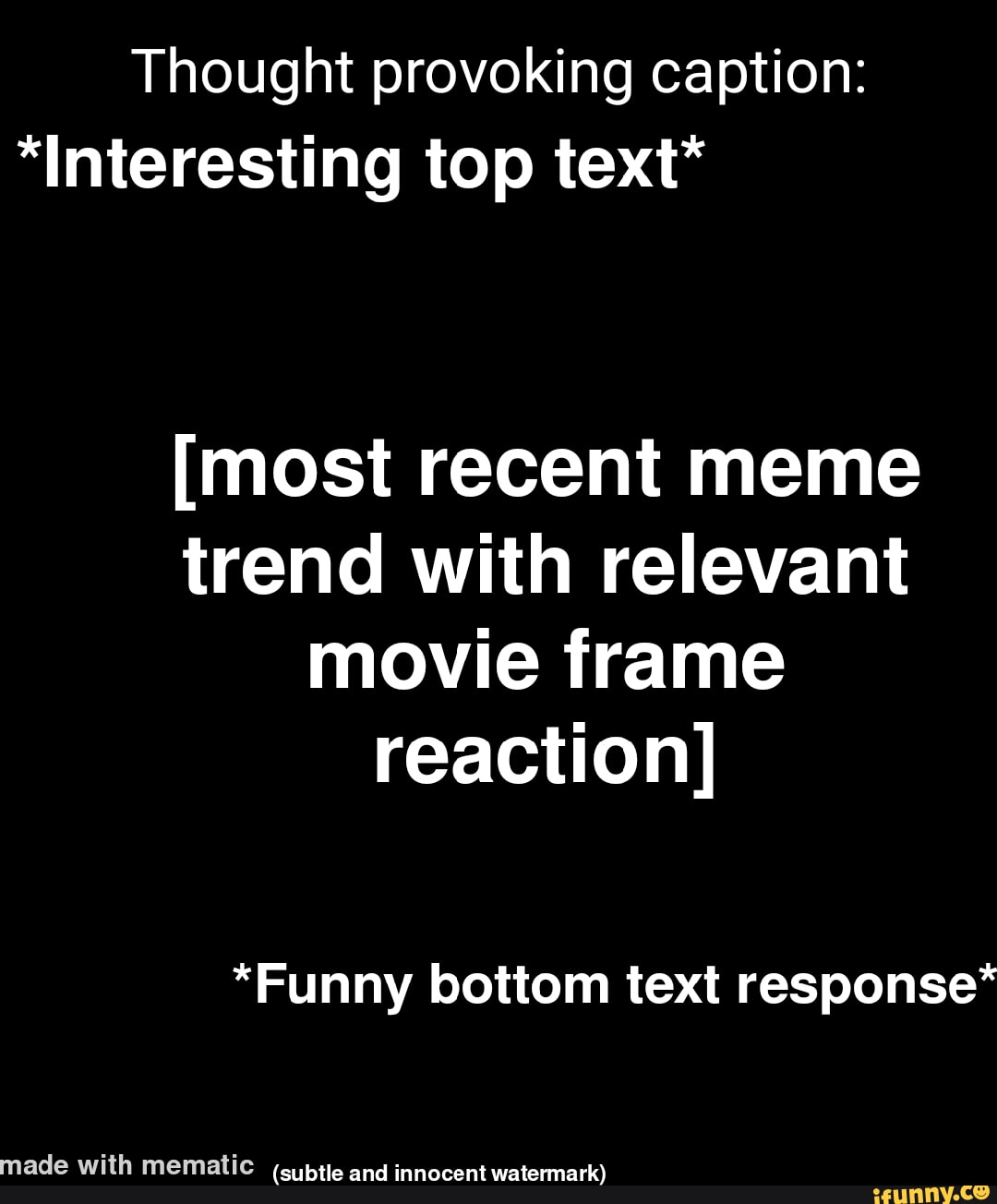 meme text responses