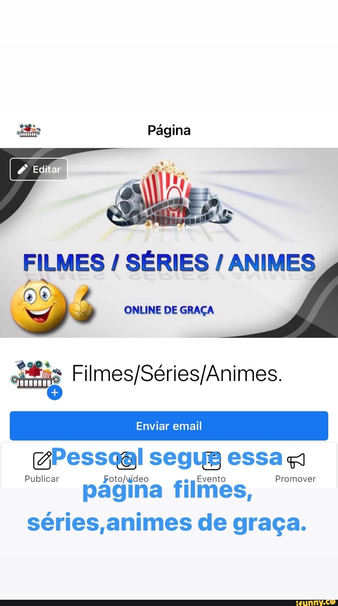 Filmes, series e animes