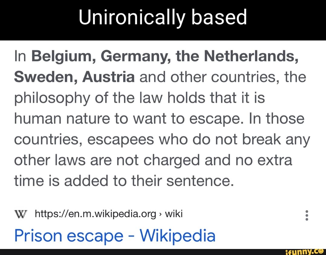 Prison Escape Is Not A Crime In Holland (And This Is Why)