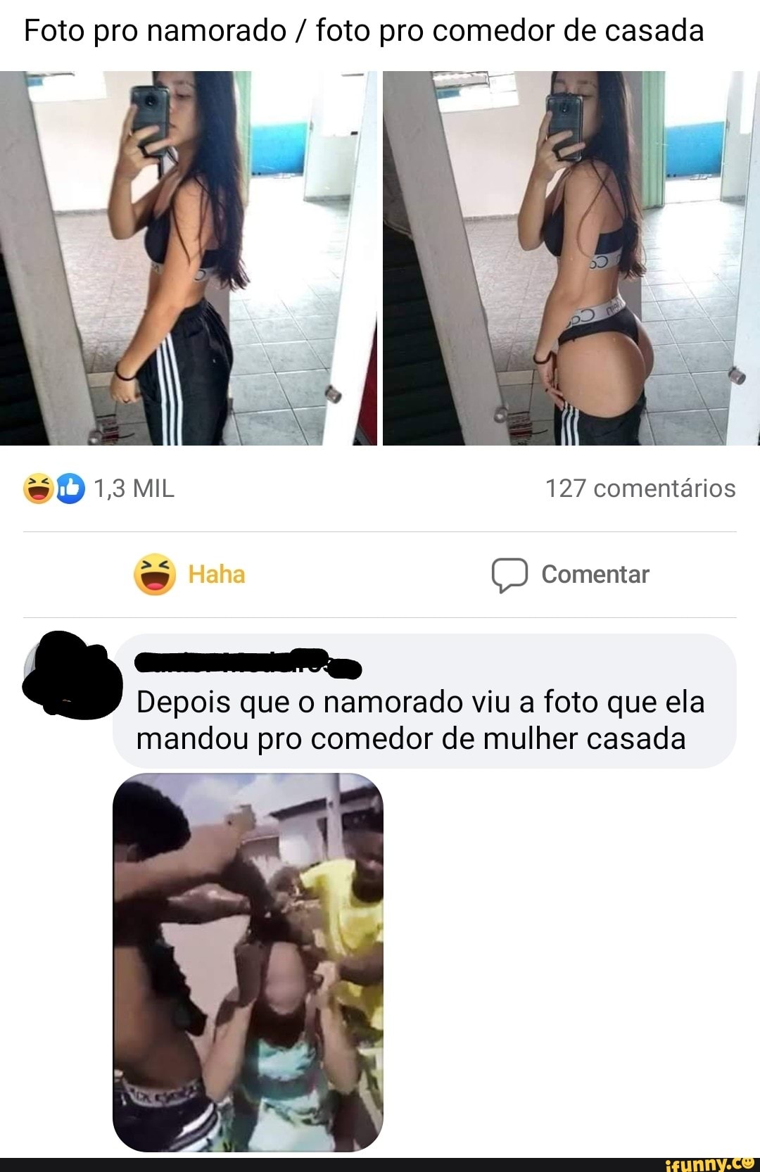 Foto pro namorado foto pro comedor de casada Depois que o namorado viu a  foto que ela mandou pro comedor de mulher casada - iFunny Brazil