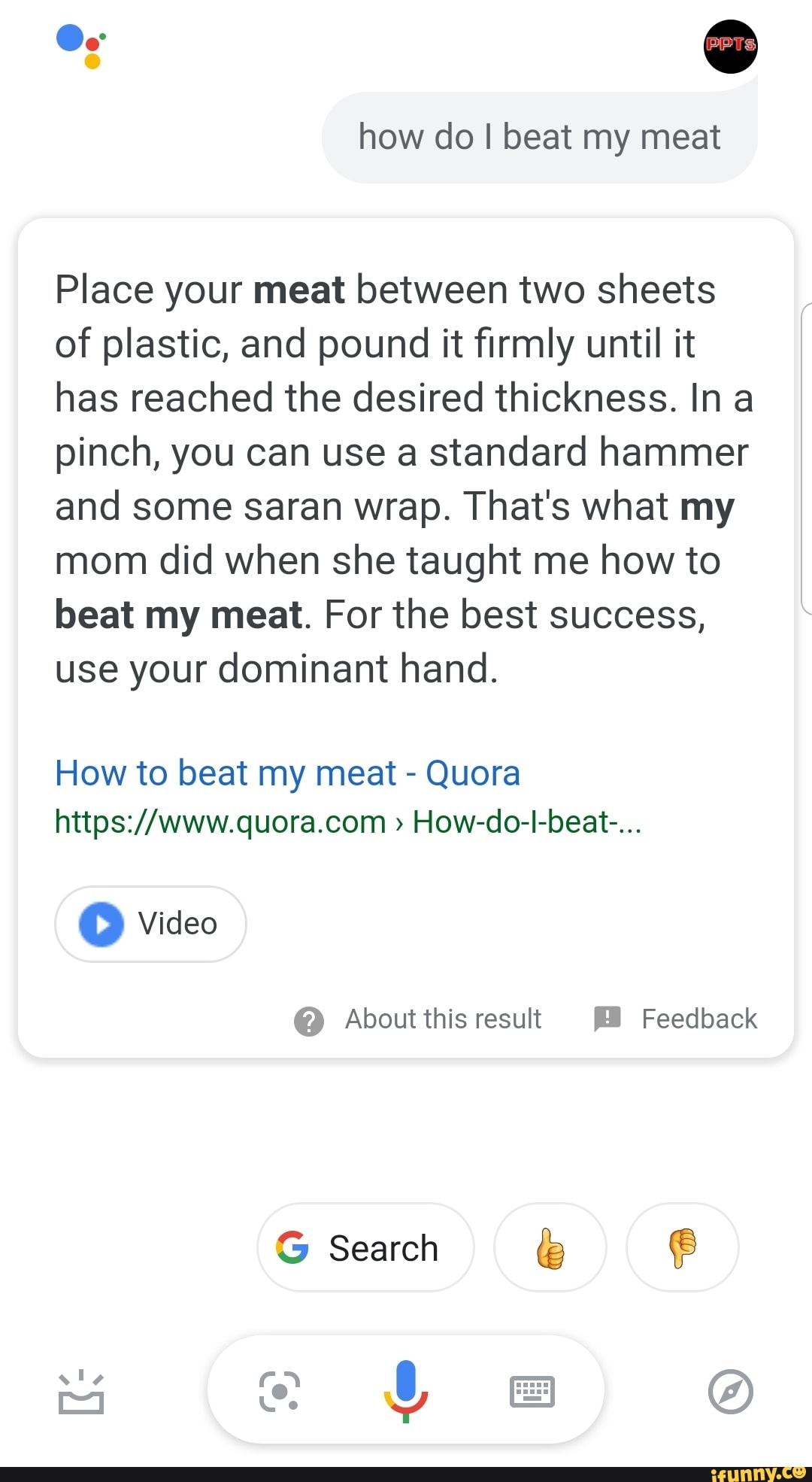 How do I beat my meat Place your meat between two sheets of plastic, and  pound