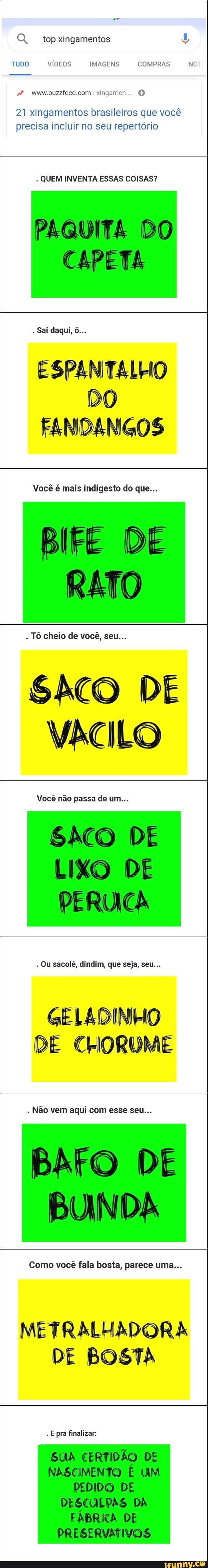 21 xingamentos brasileiros que você precisa incluir no seu repertório   Xingamentos, Xingamentos engraçados, Citações sarcásticas engracadas