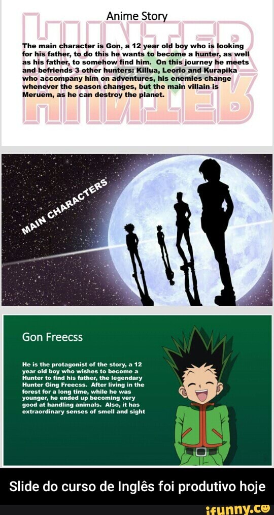 Gon FREECSS  Anime-Planet