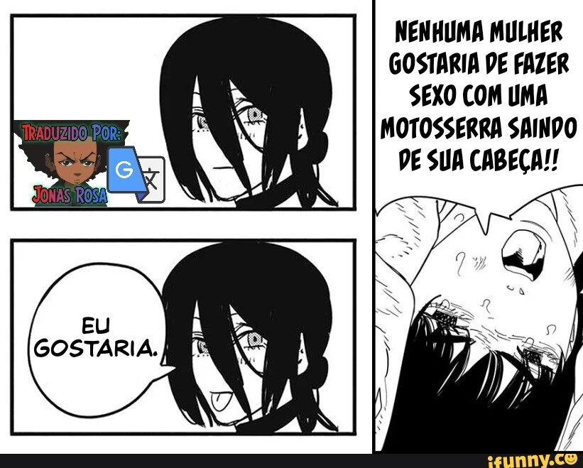 Meu desenho do motosserra homem, vejam o anime é sério! - iFunny Brazil