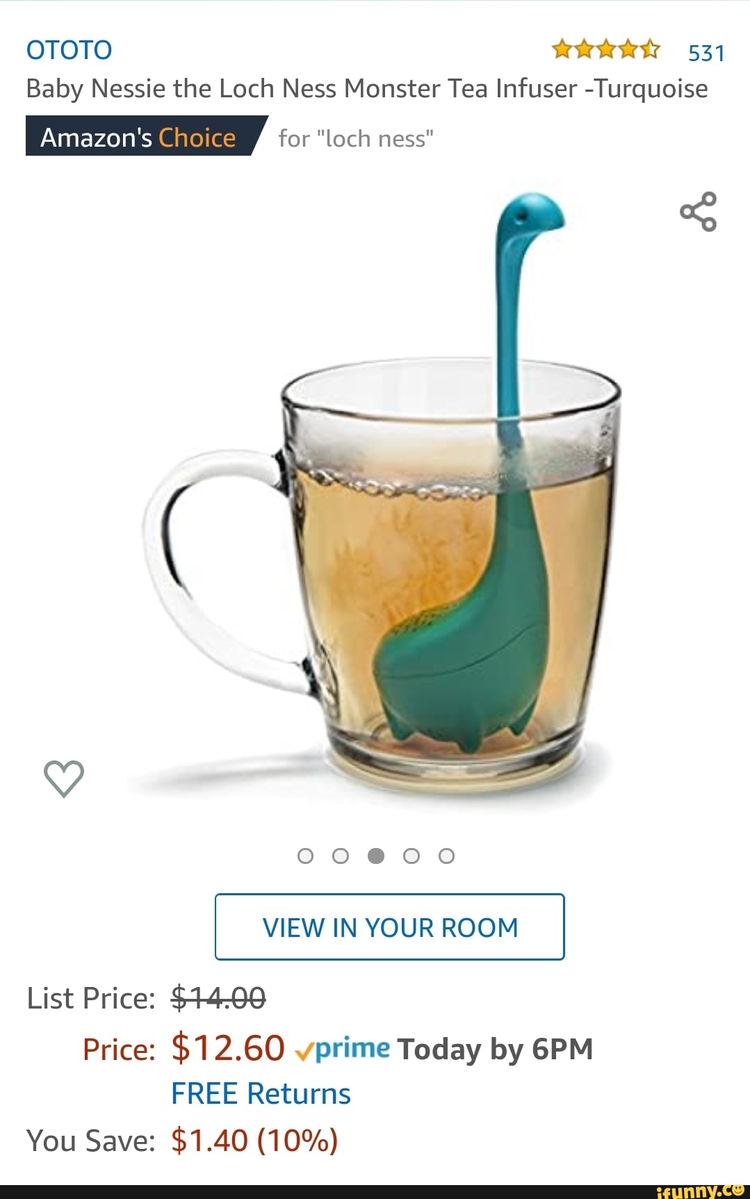 OTOTO Baby Nessie Tea Infuser