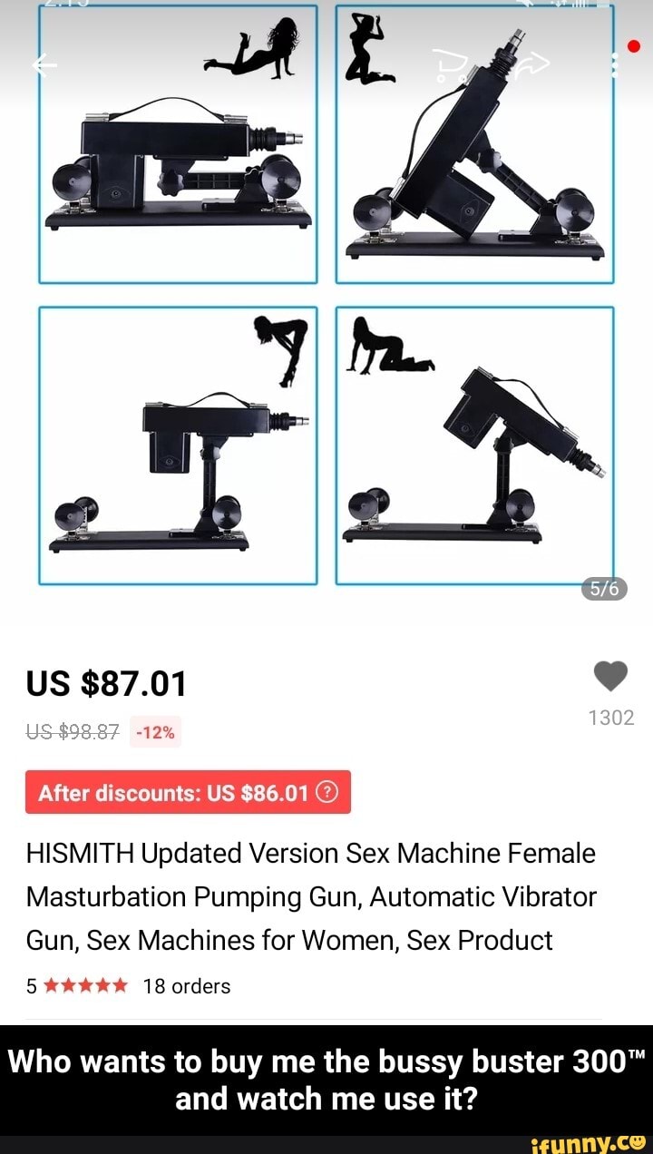 After discounts: US $86.01 HISMITH Updated Version Sex Machine Female  Masturbation Pumping Gun, Automatic Vibrator Gun,