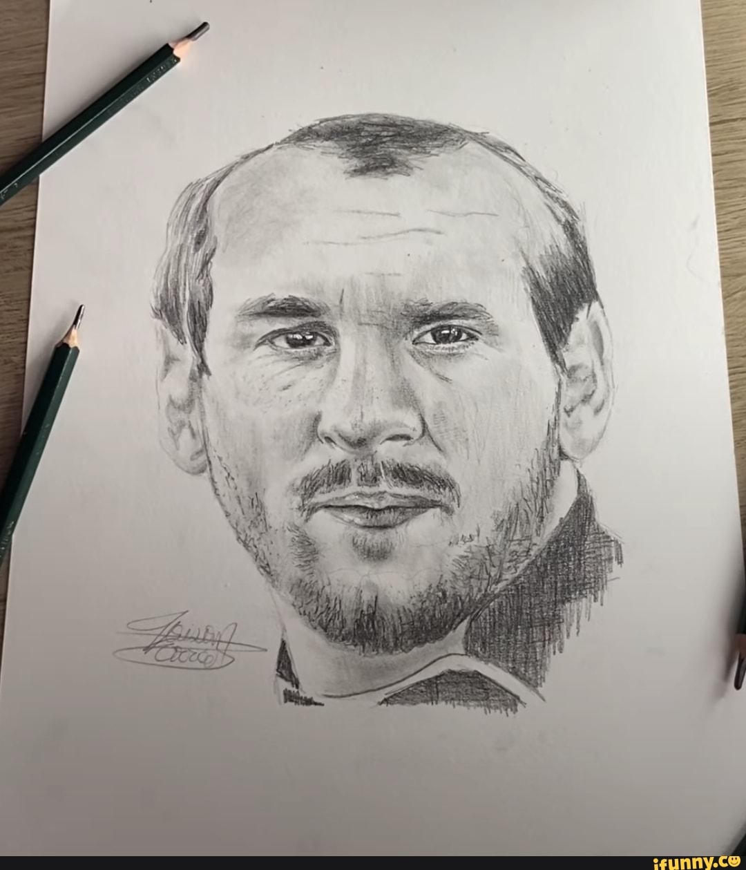 P/ netin favorito Messi careca - Desenho de vovozim_a - Gartic