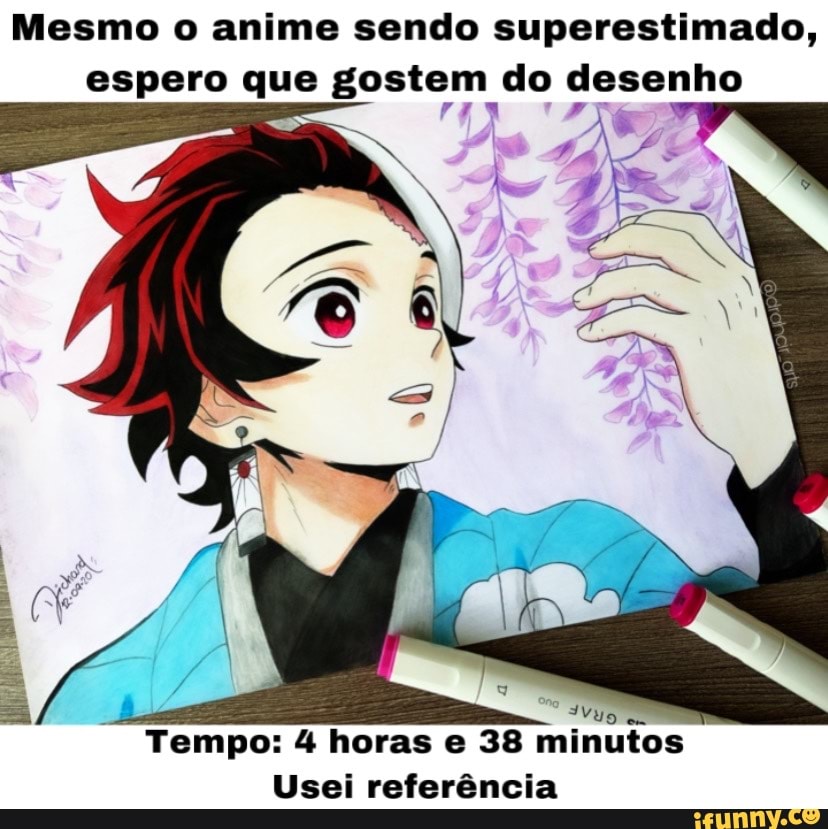 tanjiro pra desenhar