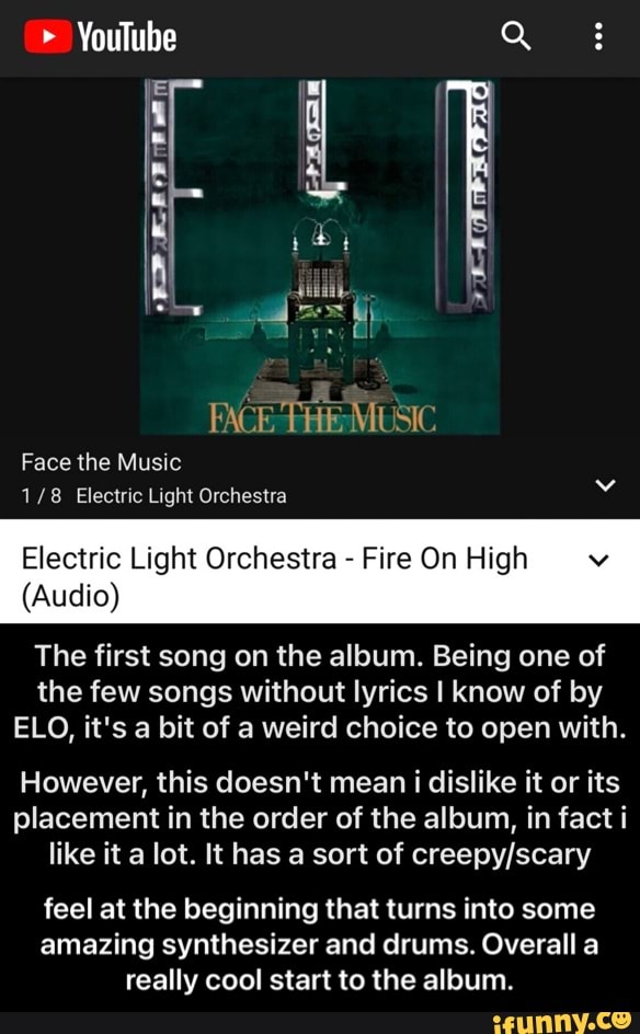 Fire on High — Electric Light Orchestra
