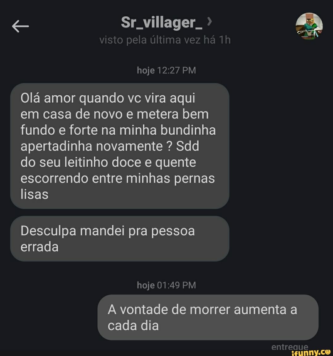 na minha vez sempre dá errado 🤡