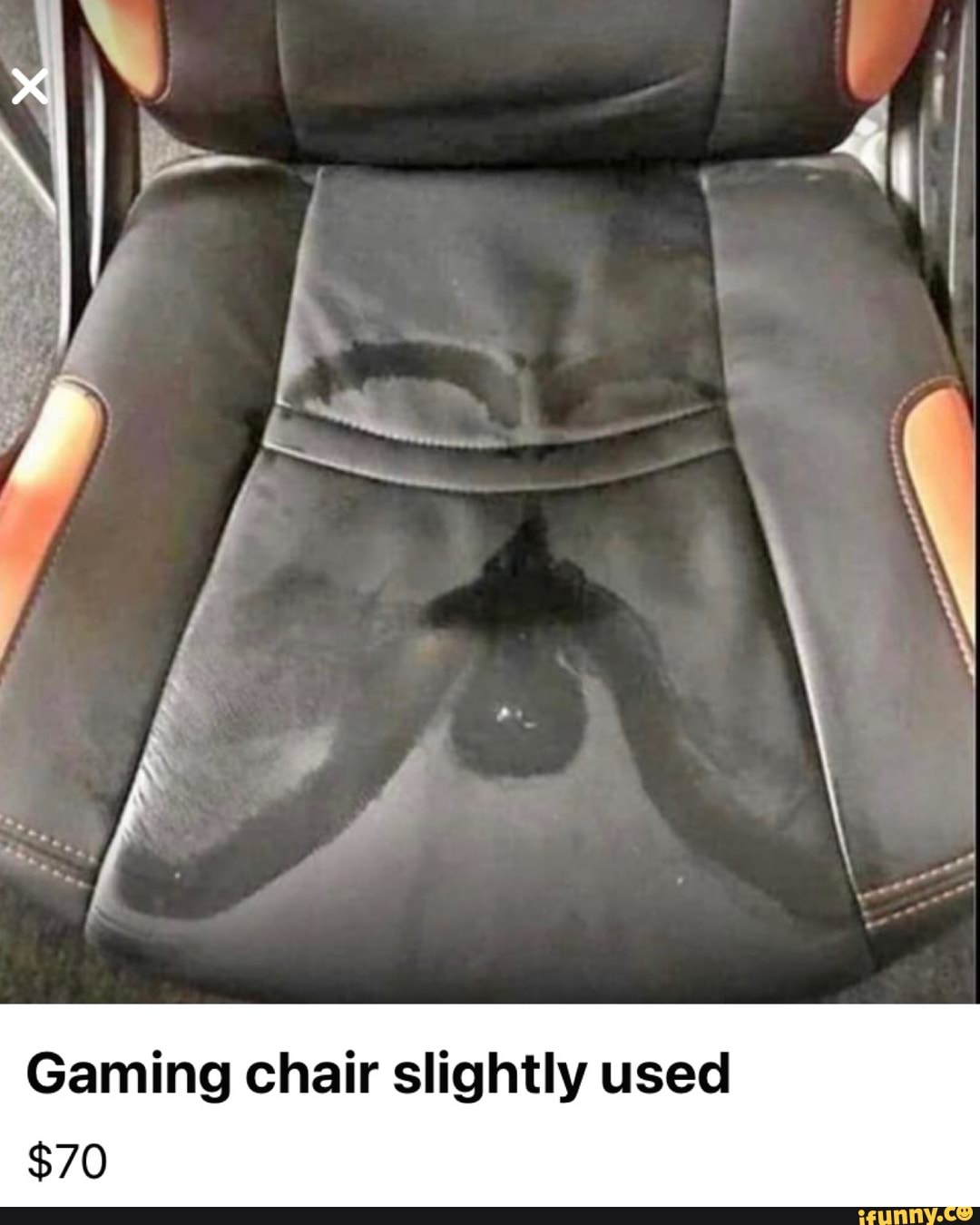 Gaming chair slightly used 70 iFunny Brazil