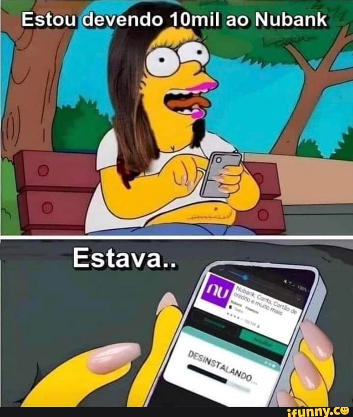 Cara que inventou nubank com hack de dinheiro infinito no happy mod -  iFunny Brazil