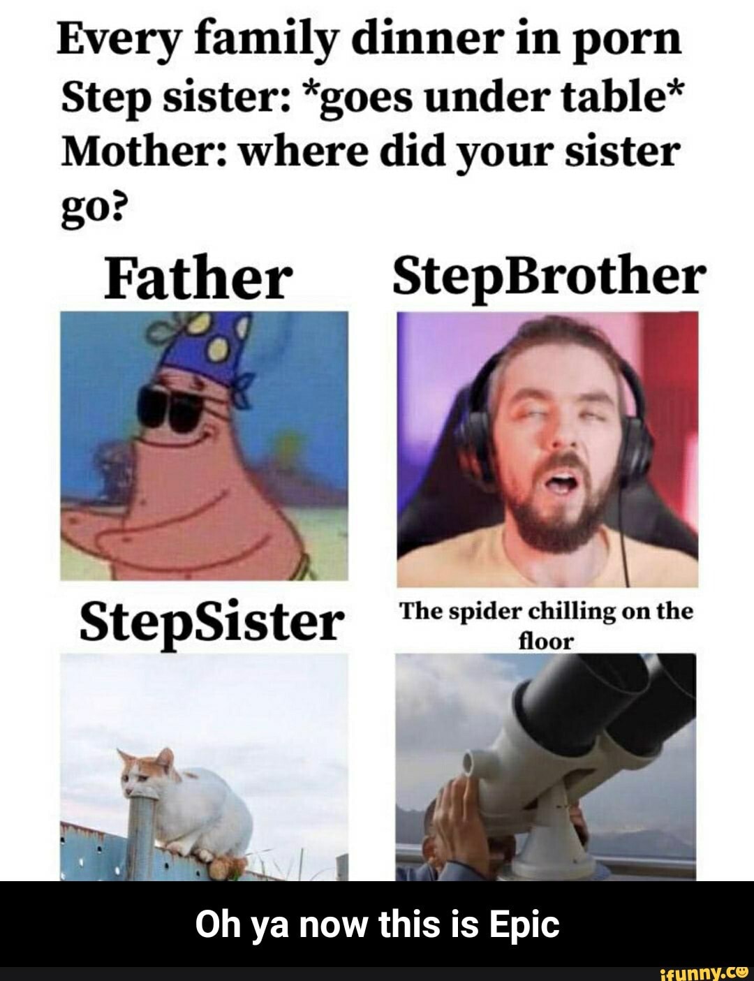 Step sibling memes
