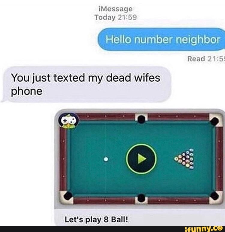 I just wanted to play 8 ball 😭 : r/facebook