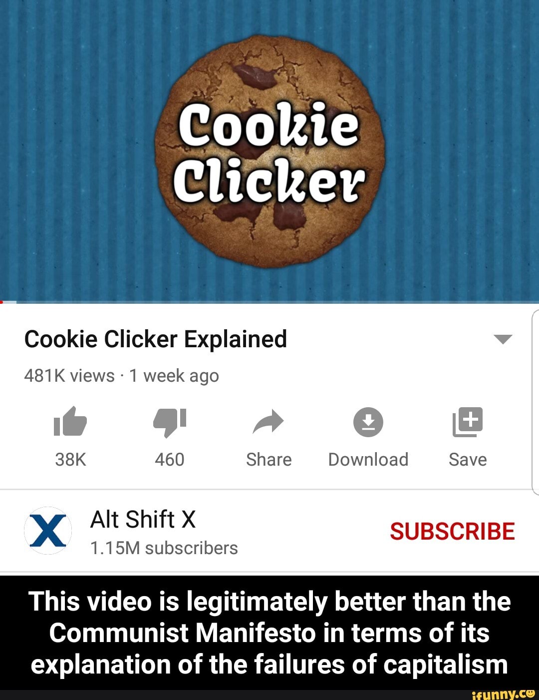 Cookie Clicker Cookie Clicker Explained 481K views 1 week ago 38K 460 Share  Download Save X