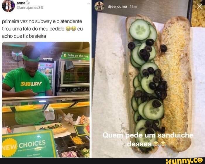 Jovem bêbada pede sanduíche inusitado no Subway, e foto viraliza na web -  06/09/2019 - UOL Notícias