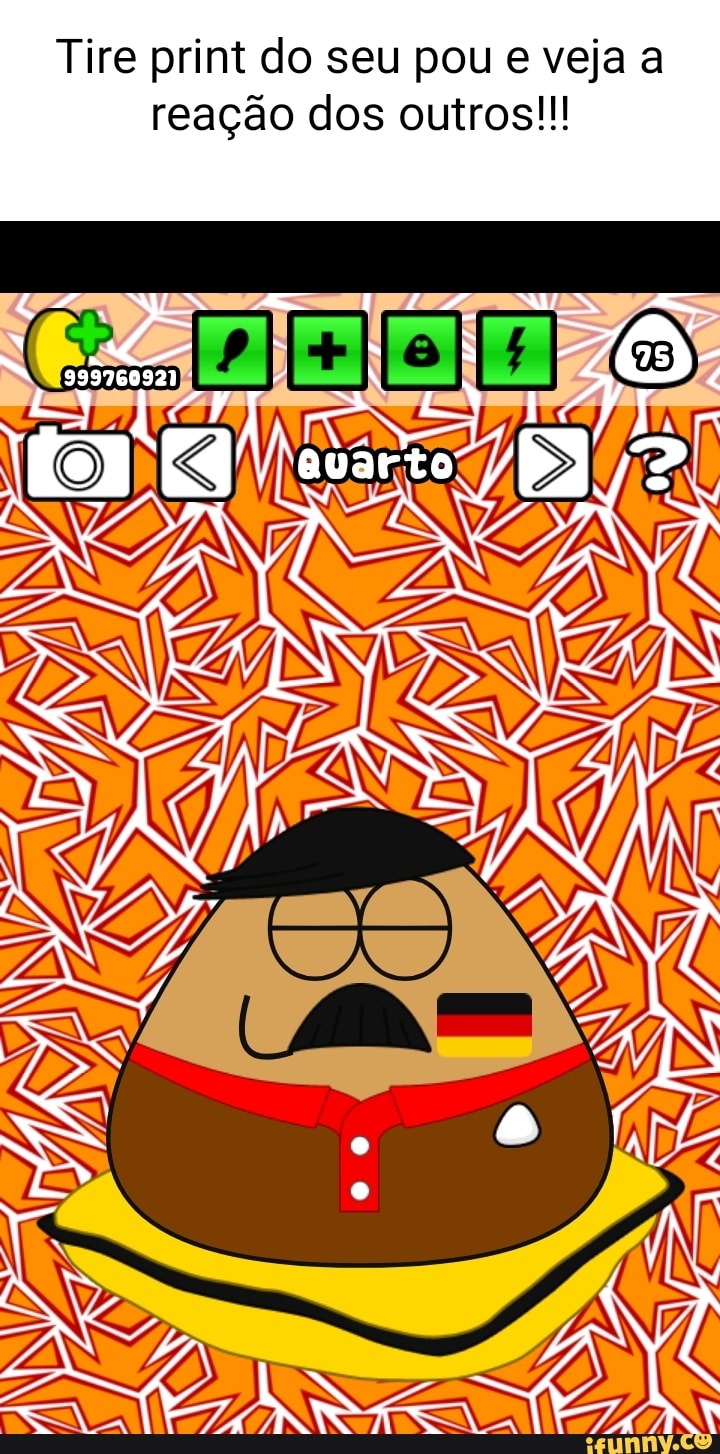 Pou Meme | Framed Art Print