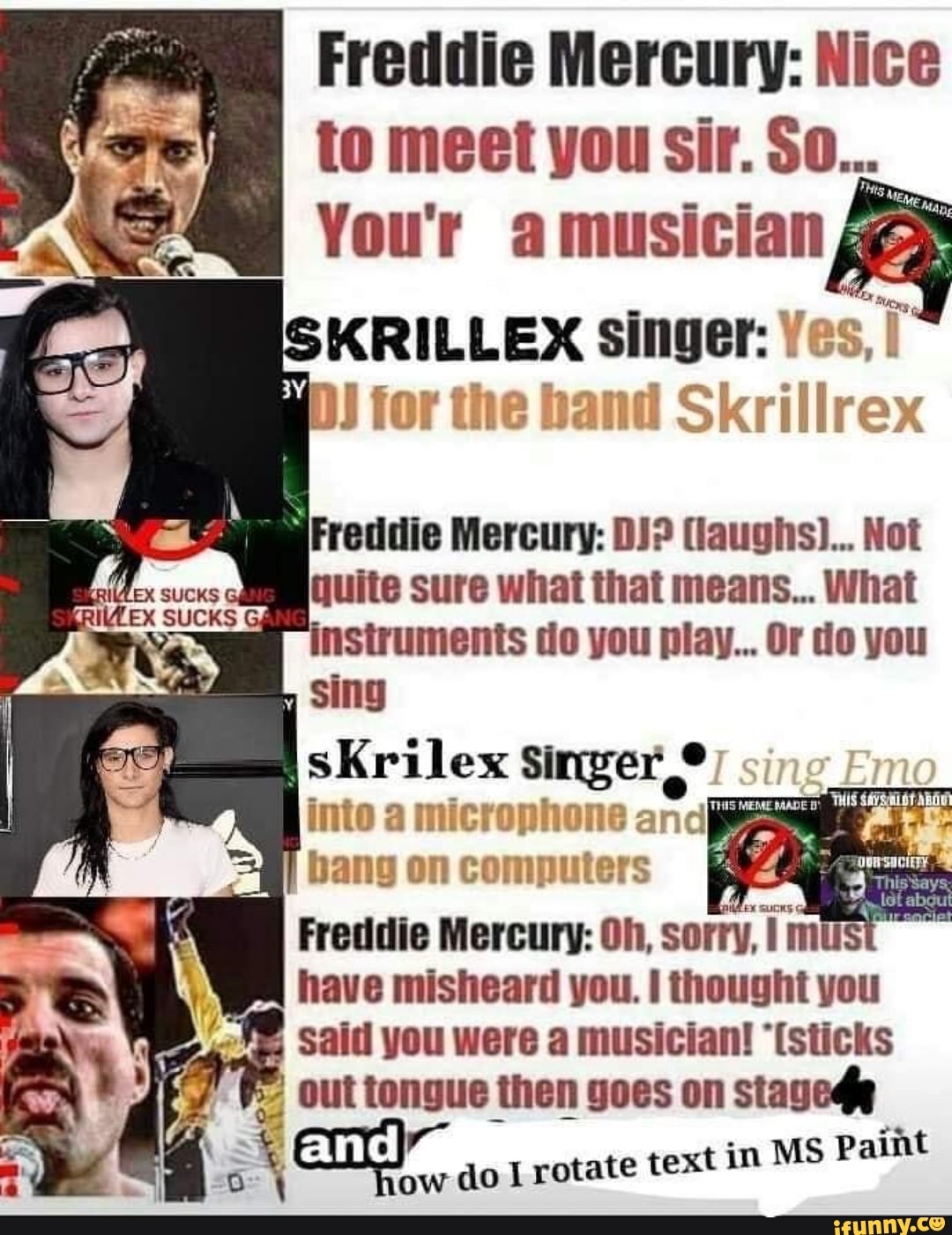 meme Skrillex