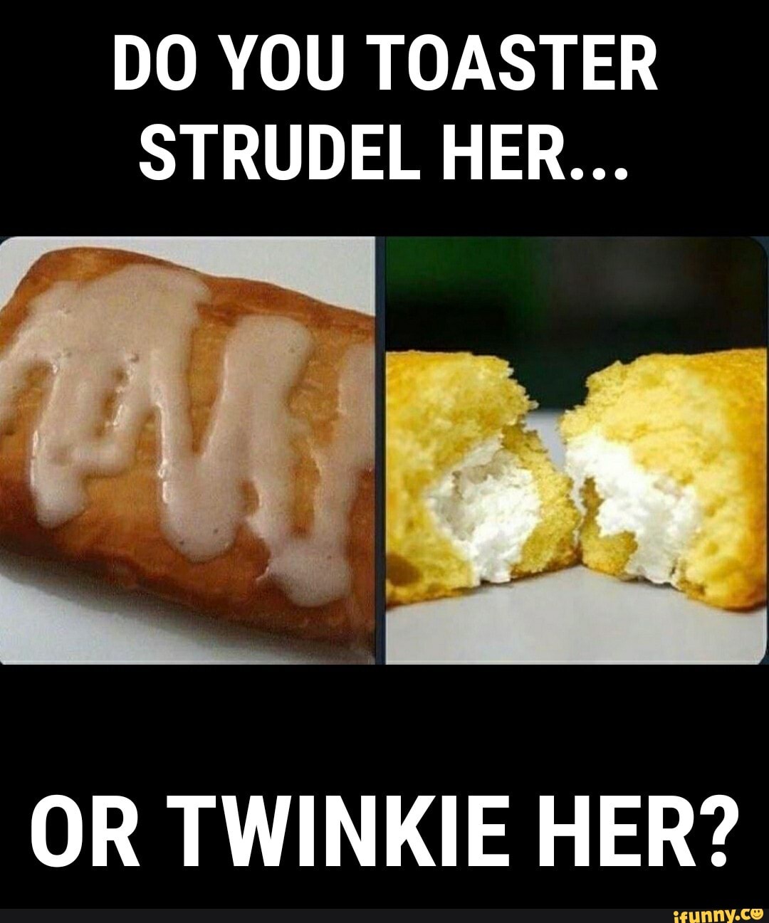 Toaster strudel vs twinkie