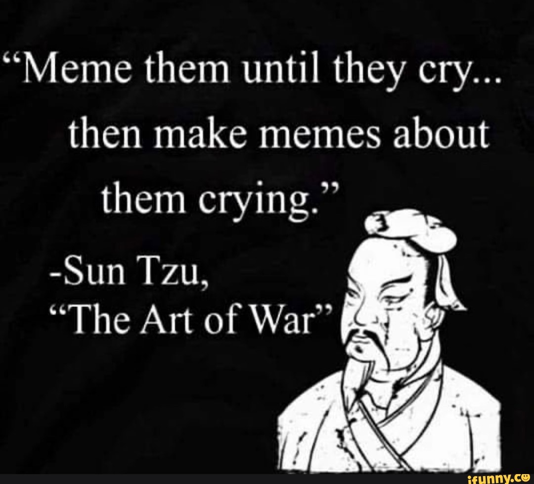 Meme them until they cry... then make memes about them ...